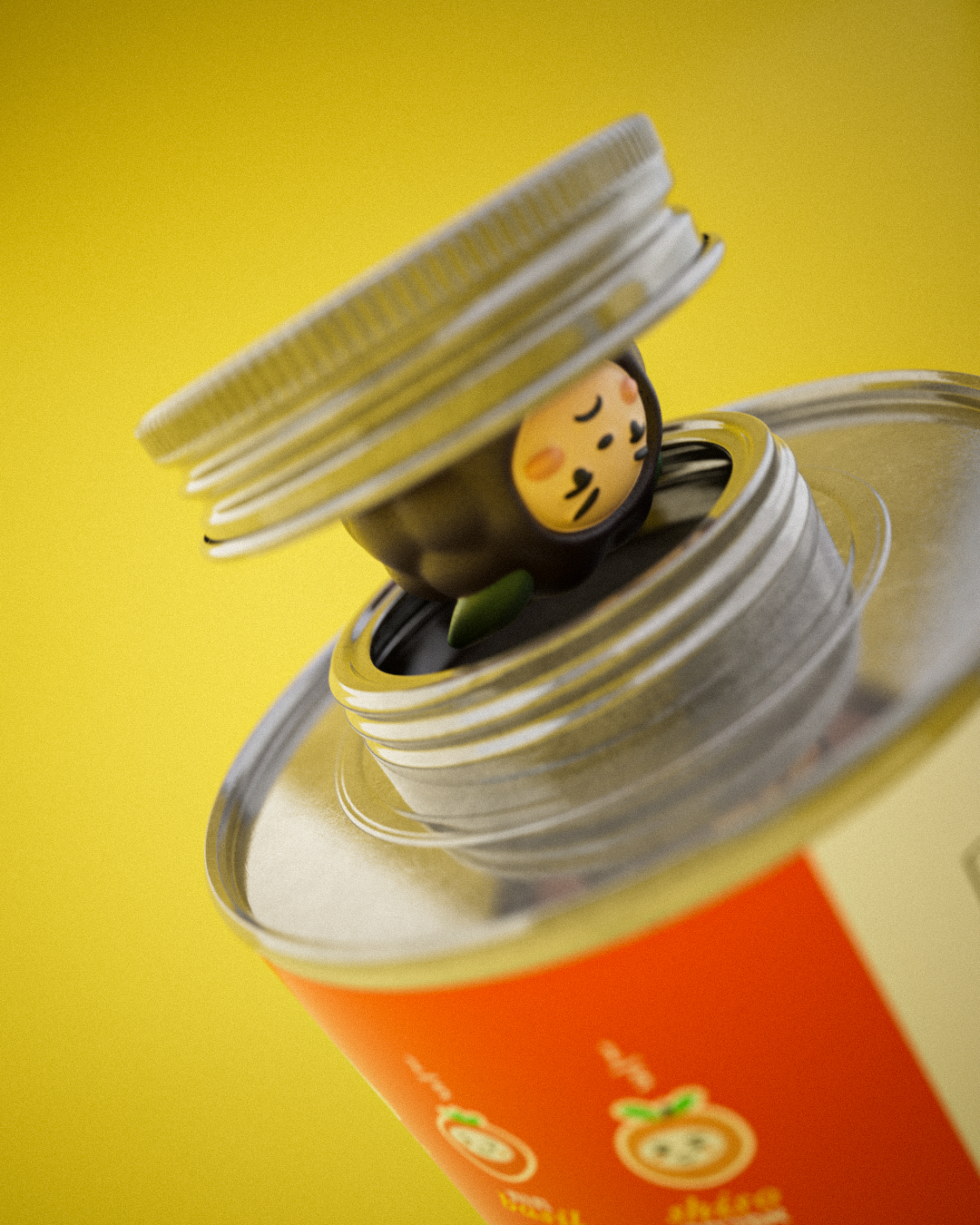 Fruity Flavored Gin — can with character